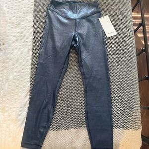 Lululemon Wunder Under Foil Leggings